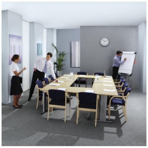 ICA-FP 602 - Lavagna Flipchart Fissa 60 x 90 cm - Foto 4