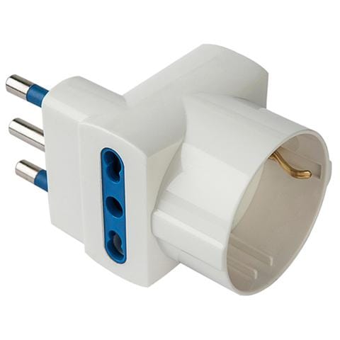 Adattatore Presa 4 Uscite Bianco - Foto 1