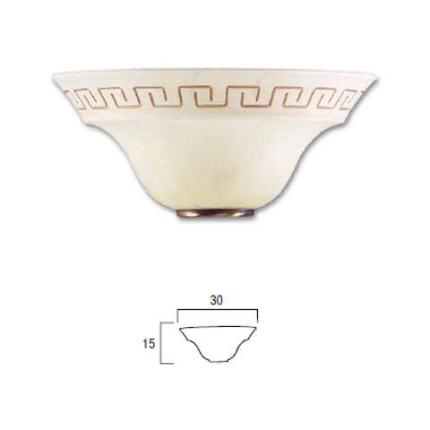 Lampada da parete applique moderno classico cm 15x30 - Foto 1