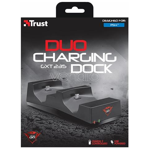 GACC4651 Doppio Dock di Ricarica per Controller PS4 Colore Nero - Foto 1