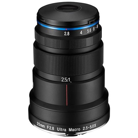 enus Optics obiettivo 25mm f2.8 2.5-5x Ultra Macro per Sony NEX - Foto 1