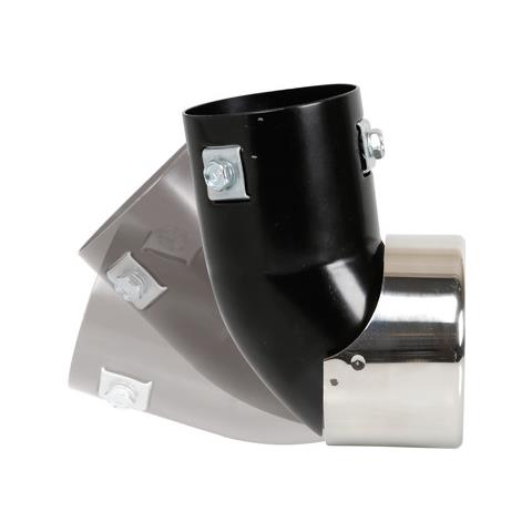 Terminale Ts-60 Acciaio Inox Regolabile Diam. 37-49 - Foto 2