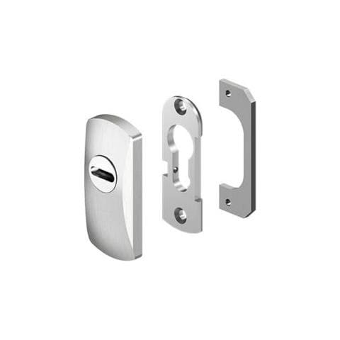 Sg08d1 Defender Rettangolare Per Profili Stretti Cromo Satinato - Foto 1