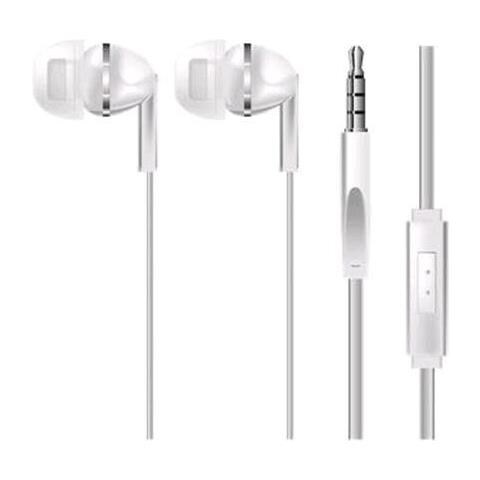 Mobile Auricolare A Filo Hi-tech In Ear 3.5 Mm Bianco Hi-fw2ear / w - Foto 1