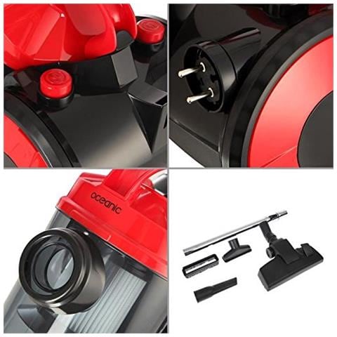 VC10RBAX2 Aspirapolvere senza Sacco Vaccum Sled Potenza 700 Watt - Foto 5