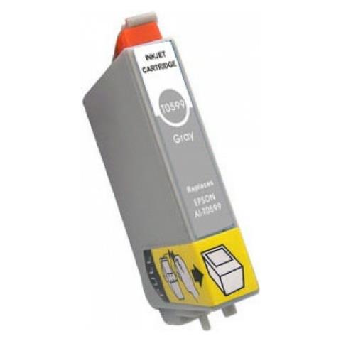 Cartuccia T0599 Grigia Compatibile Per Epson Stylus Photo R2400 18ml - Foto 1