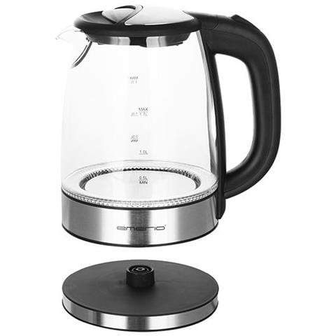 Wk-119988 Bollitore Elettrico 1,7 L Nero, Acciaio Inossidabile 2200 W - Foto 4