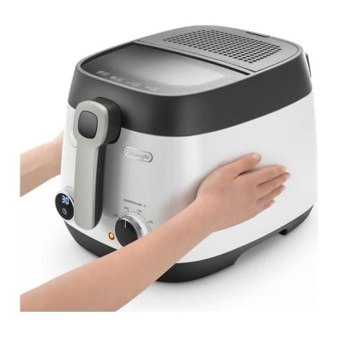 Friggitrice 125553704 Capacità 2.4 Litri 1800 Watt Colore Nero /Bianco - Foto 3