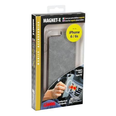Magnet-x, Cover Per Porta Telefono Magnetici - Apple Iphone 6 / 6s - Grigio - Foto 2
