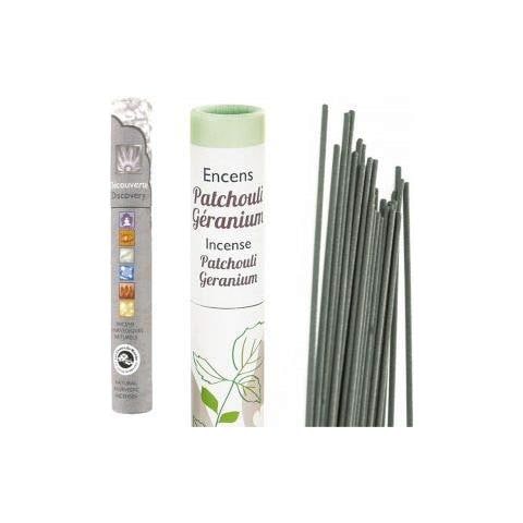 Incenso Geranio Patchouli + Incenso Naturale Ayurvedico - Foto 1