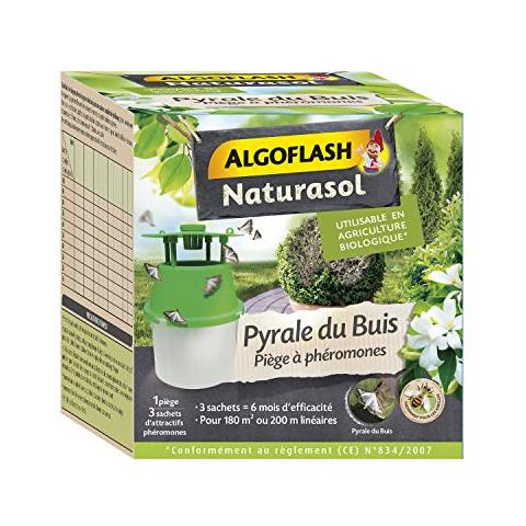Algoflash Naturasol Biopibui Pirale Del Buis, Trappola 3 Capsule Di Feromoni, No Applicabile - Foto 1
