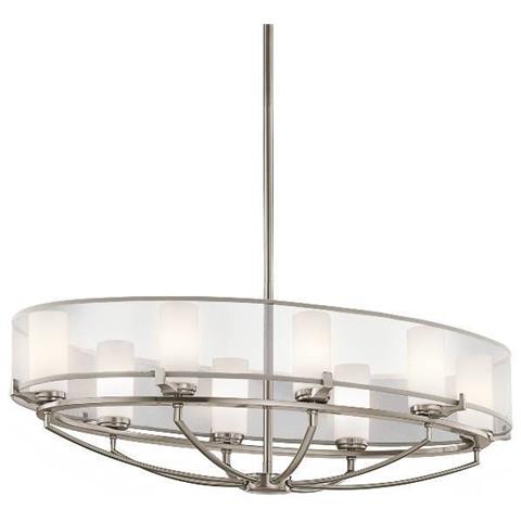 Saldana Otto Luce Ovale Chandelier - Foto 2