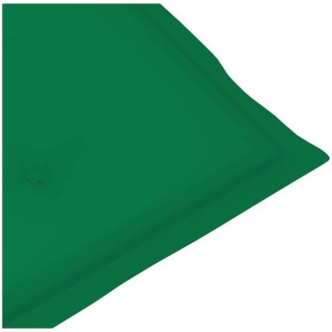 Sedia a Dondolo con Cuscino in Bambù - Foto 2