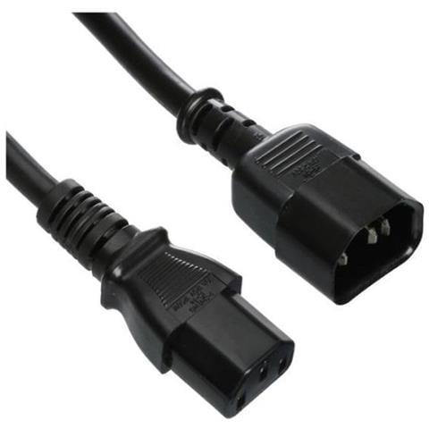 10.22.0202, C14 coupler, C13 coupler, Maschio / femmina, 24 cm, 2 cm, 17,5 cm - Foto 1