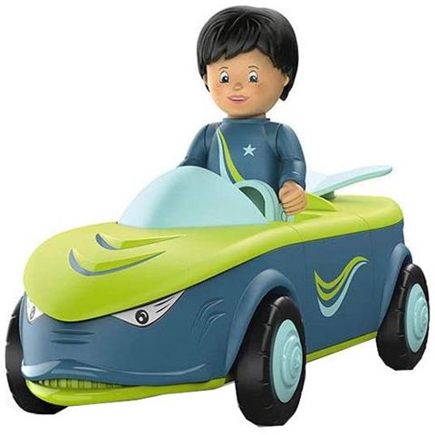 Macchinina Dave Junior 19 Cm Blu / verde 2 Pezzi - Foto 1