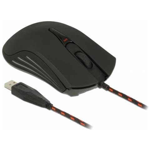 12531 Mouse Usb Tipo A Ottico 4800 Dpi Ambidestro - Foto 2