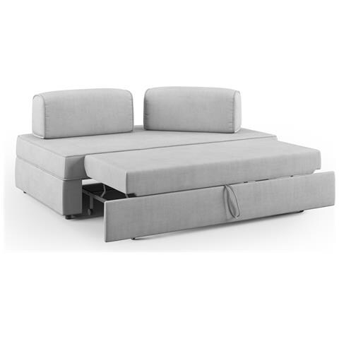 Liberty Divano Con Schienali Movibili T02 Grigio Chiaro - Foto 2