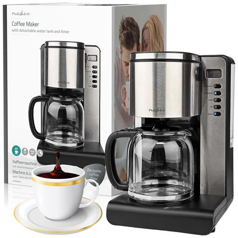 KACM280EAL Macchina Caffè Americano 12 Tazze Potenza 1000 Watt Colore Alluminio / Nero - Foto 1