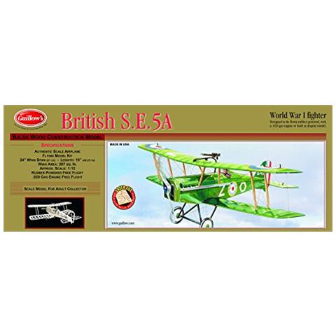 s British Se 5-a Kit Modello Tagliato Al Laser - Foto 1