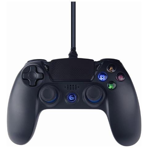 JPD-PS4U-01 periferica di gioco Nero USB Gamepad Analogico PC, PlayStation 4 - Foto 1