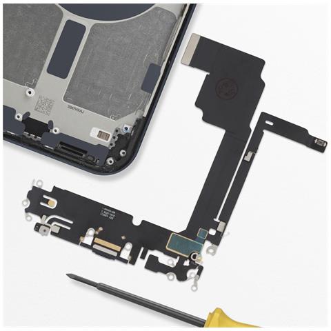 Connettore Ricarica Per Iphone 15 Pro Max, Porta Usb-c + Microfono - Foto 2