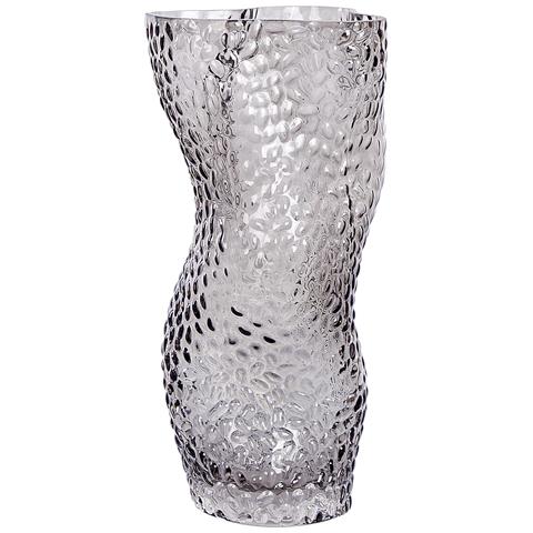 Vaso Da Fiori Dytiko Vetro Grigio - Foto 2