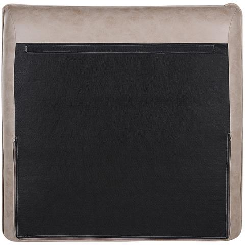 Divano Angolare 3 Posti Gallo Scamosciato Sintetico Marrone Chiaro Lato Sinistro - Foto 2