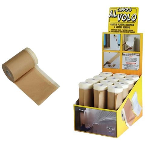 Carta Per Mascheratura 'copro Al Volo' Cm 18 X 20 Mt - Foto 1