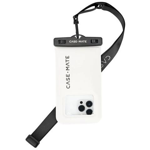 Custodia Per Telefono 6.7 Pollici Waterproof Ip68 Con Tracolla, Bianco / Nero - Foto 1