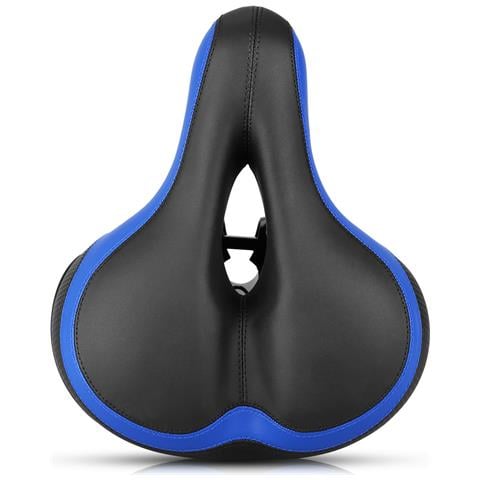 Sella Da Bicicletta Ampia E Ammortizzante Blue - Foto 1