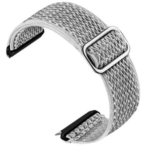 Cinturino Per Orologio Fitbit Versa 2 In Nylon Lightgrey - Foto 3