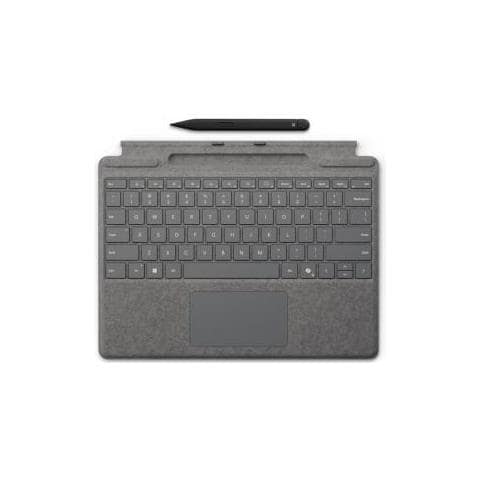 Surface Pro Keyboard With Slim Pen For Business Qwertz Tedesco Cover Port Platino - Foto 1