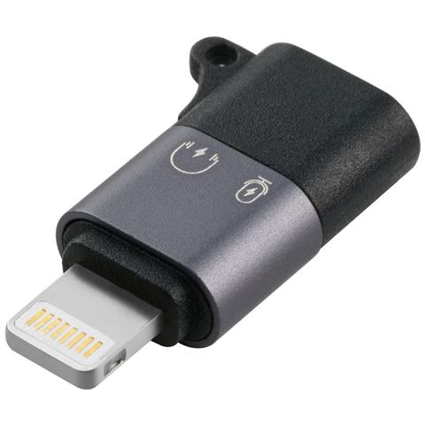 MC-USBCLIGHT adattatore per inversione del genere dei cavi USB C Lightning Argento - Foto 1