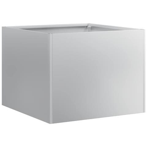 Fioriera 40x40x30 Cm In Acciaio Zincato - Foto 2