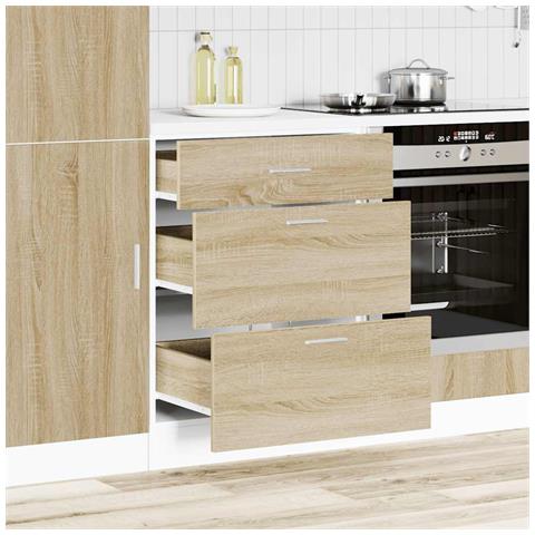 Base Da Cucina Rovere Sonoma In Legno Multistrato - Foto 3