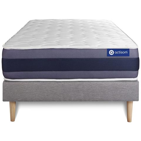 Kit Rete E Materasso Matrimoniale Actilatex Morpho 90x200cm - Spessore : 24cm - Lattice E Memory Foam - Bilanciato - - Foto 1