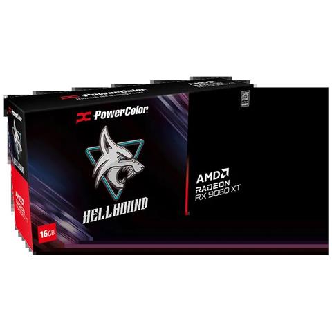 Hellhound Radeon RX 9060 XT OC 16GB GDDR6 HDMI / 2*DisplayPort PCi Ex 5.0 16x - Foto 2
