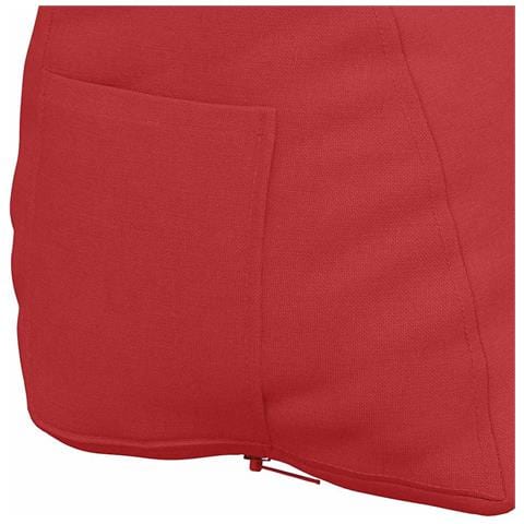 Cuscino per Schiena Rosso 45 x 20 x 35 cm Tessuto - Foto 9