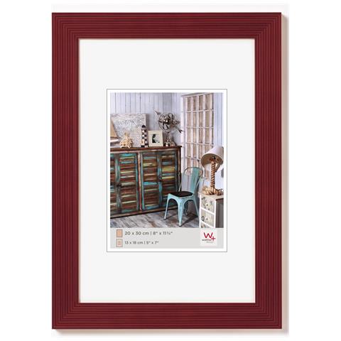 Grado Struttura In Legno 40x50 Rosso - Foto 1