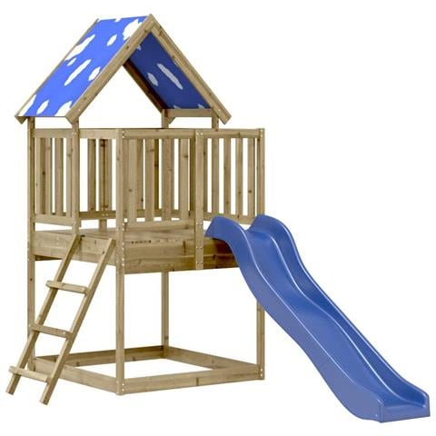 Set da Gioco da Esterno in Legno di Pino Impregnato - Foto 1