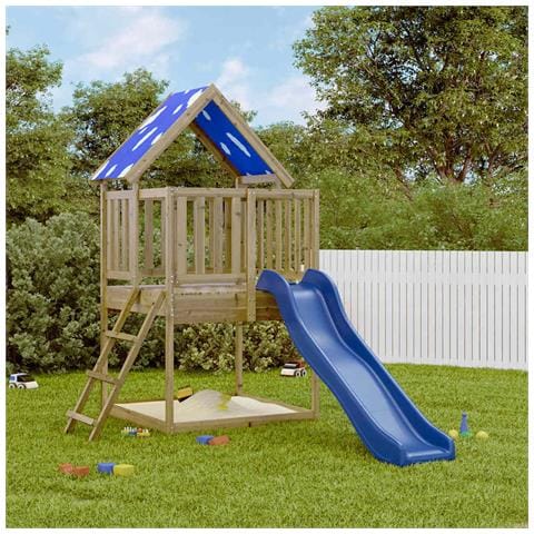 Set da Gioco da Esterno in Legno di Pino Impregnato - Foto 2