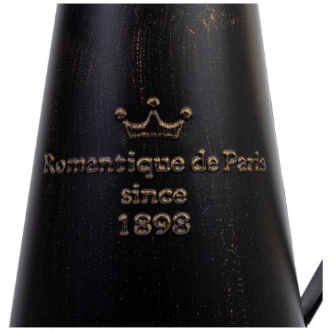 Brocca In Metallo Nero 21x14,5x24/27h Cm - Foto 7