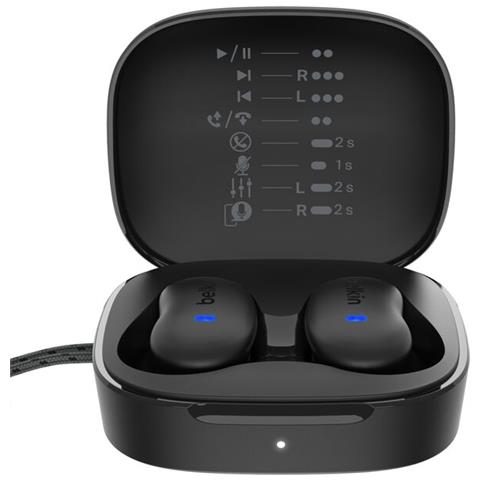 SoundForm Anywhere Auricolare Con cavo e senza cavo In-ear Musica e Chiamate USB tipo-C Bluetooth Nero - Foto 2