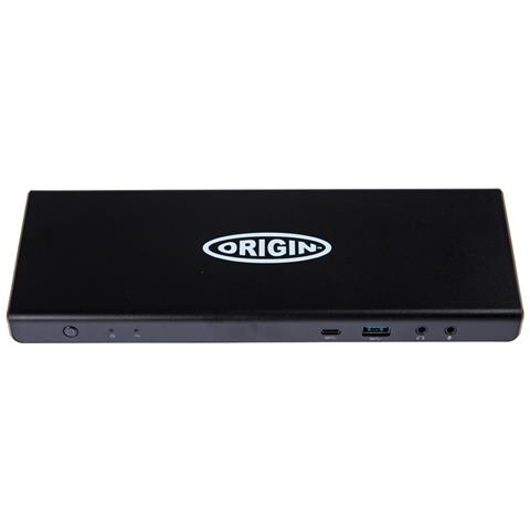 DELL-D6000S-OS replicatore di porte e docking station per laptop USB 3.2 Gen 1 (3.1 Gen 1) Type-A + Type-C Nero - Foto 1