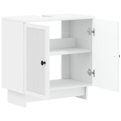 Armadio per Lavabo da Bagno UTRECHT Bianco 59,5 x 31,5 x 59 cm - Foto 2
