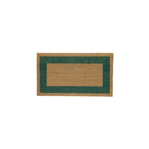 zerbino cocco c / fondo in vinile 45x80cm verde velcoc - Foto 1