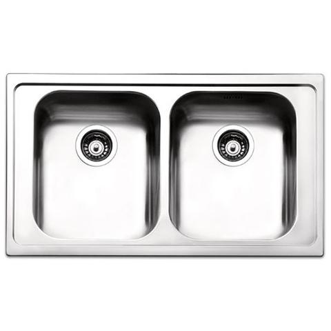 VE792IBC Lavello da Incasso Linea Venezia Dimensioni 79 x 50 cm Colore Inox Satin - Foto 1