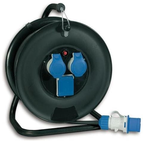 Avvolgicavo 3 Uscite 16A 20 Metri - Foto 2