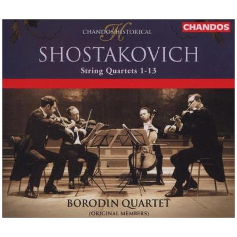 Borodin Quartet - Shostakovich / String Quartets 1 13 (4 Cd)  - Foto 1