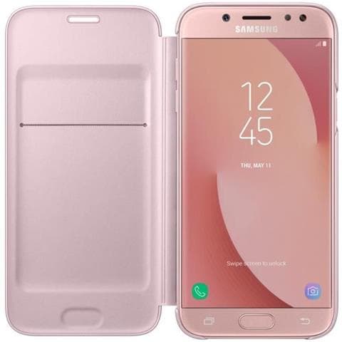 Flip Cover Custodia per Galaxy J5 Colore Rosa - Foto 1